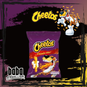 Cheetos Flamin' Hot : Mais-Snack Picante - 80g